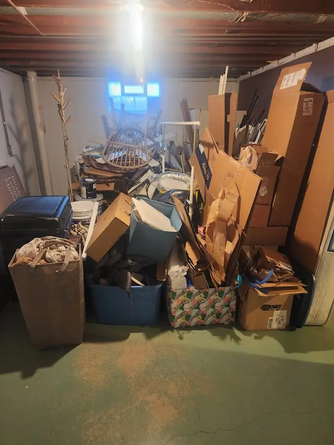 Roll-off dumpster container at job site for Construction Dumpster Rental in Ocean City